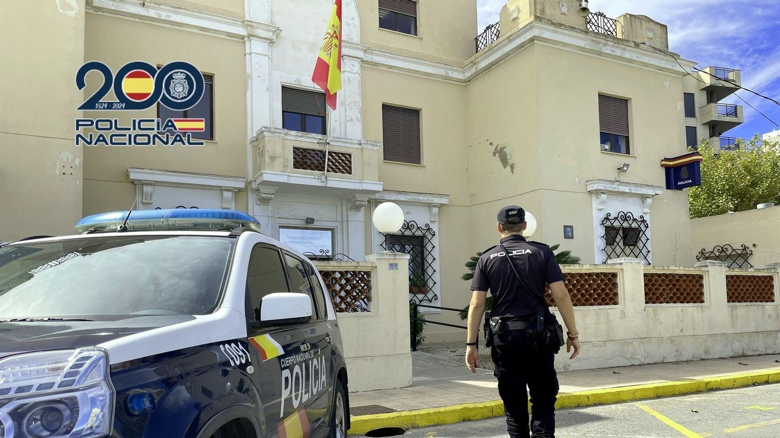 La comissaria de la Policia Nacional de Dénia, en una imatge d'arxiu Detinguts a Dénia per obtindre i difondre imatges íntimes d'una amiga