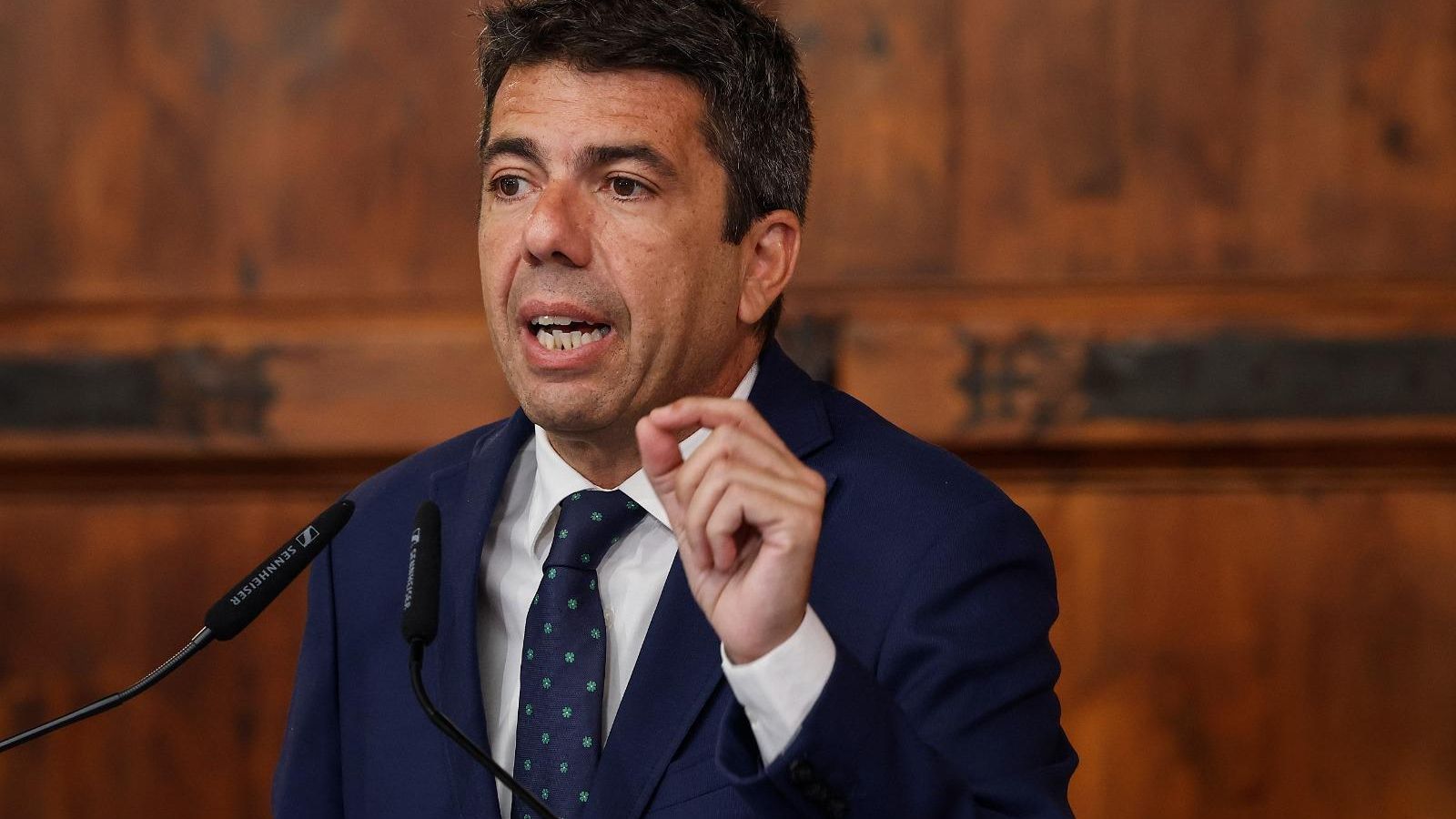 El president de la Generalitat, Carlos Mazón, en una imatge d'arxiu El president de la Generalitat, Carlos Mazón, en una imatge d'arxiu