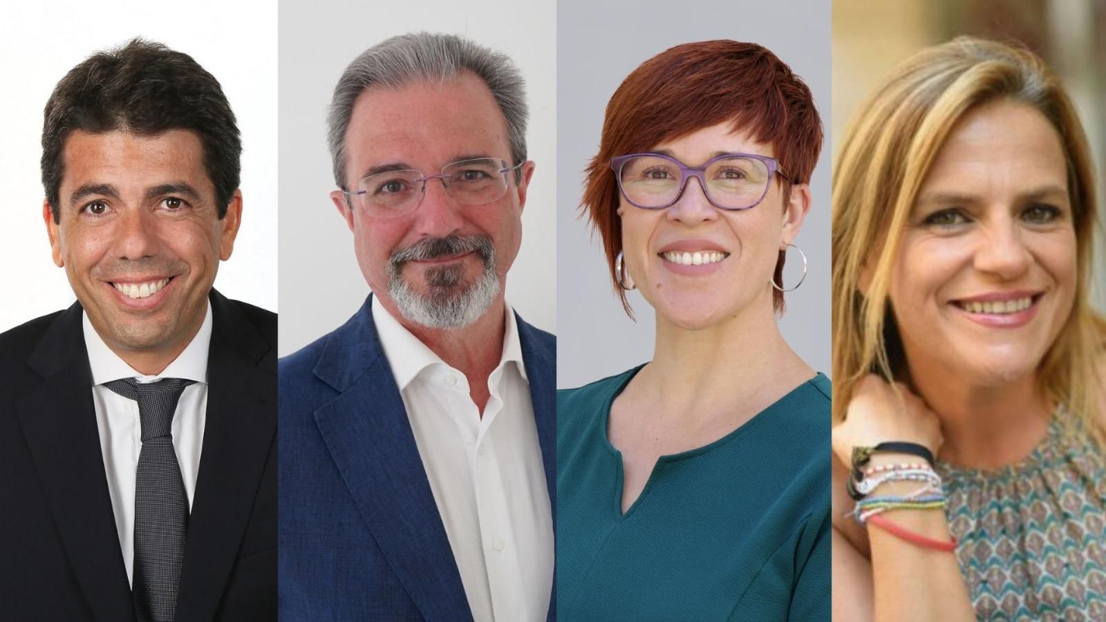 Mazón, Flores, Micó i Bernabé han oferit, durant les primeres hores després de conèixer-se els resultats electorals, les seues valoracions