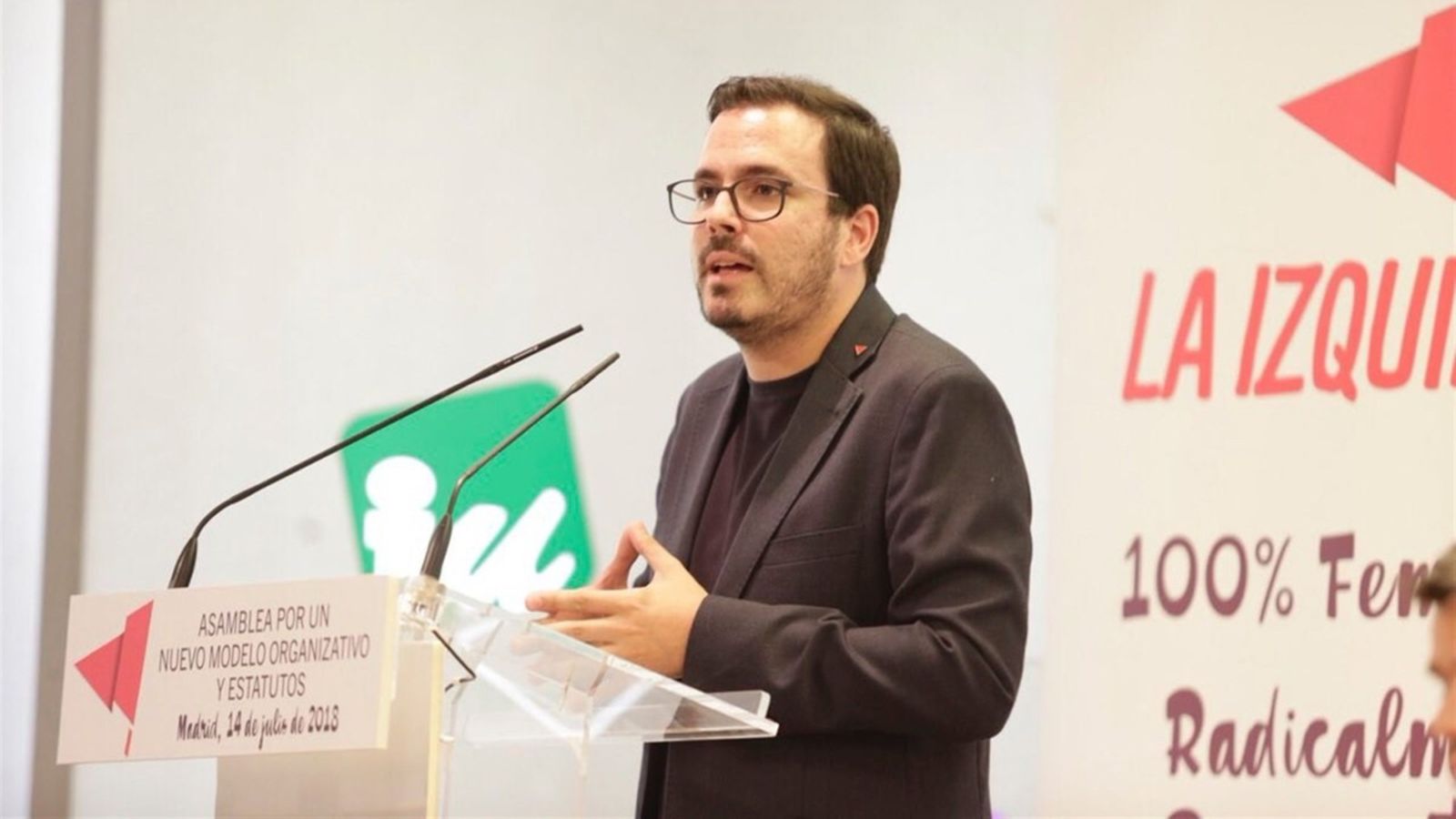 El coordinador federal d'EU, Alberto Garzón, en una imatge d'arxiu