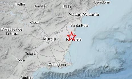 Mapa del sisme Mapa del sisme