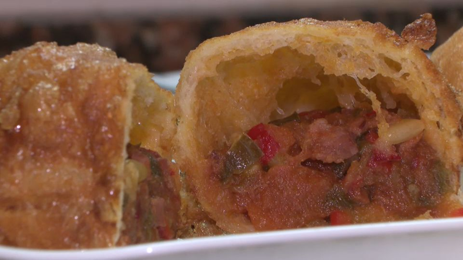 Pepitos farcits de titaina, als poblats maritims