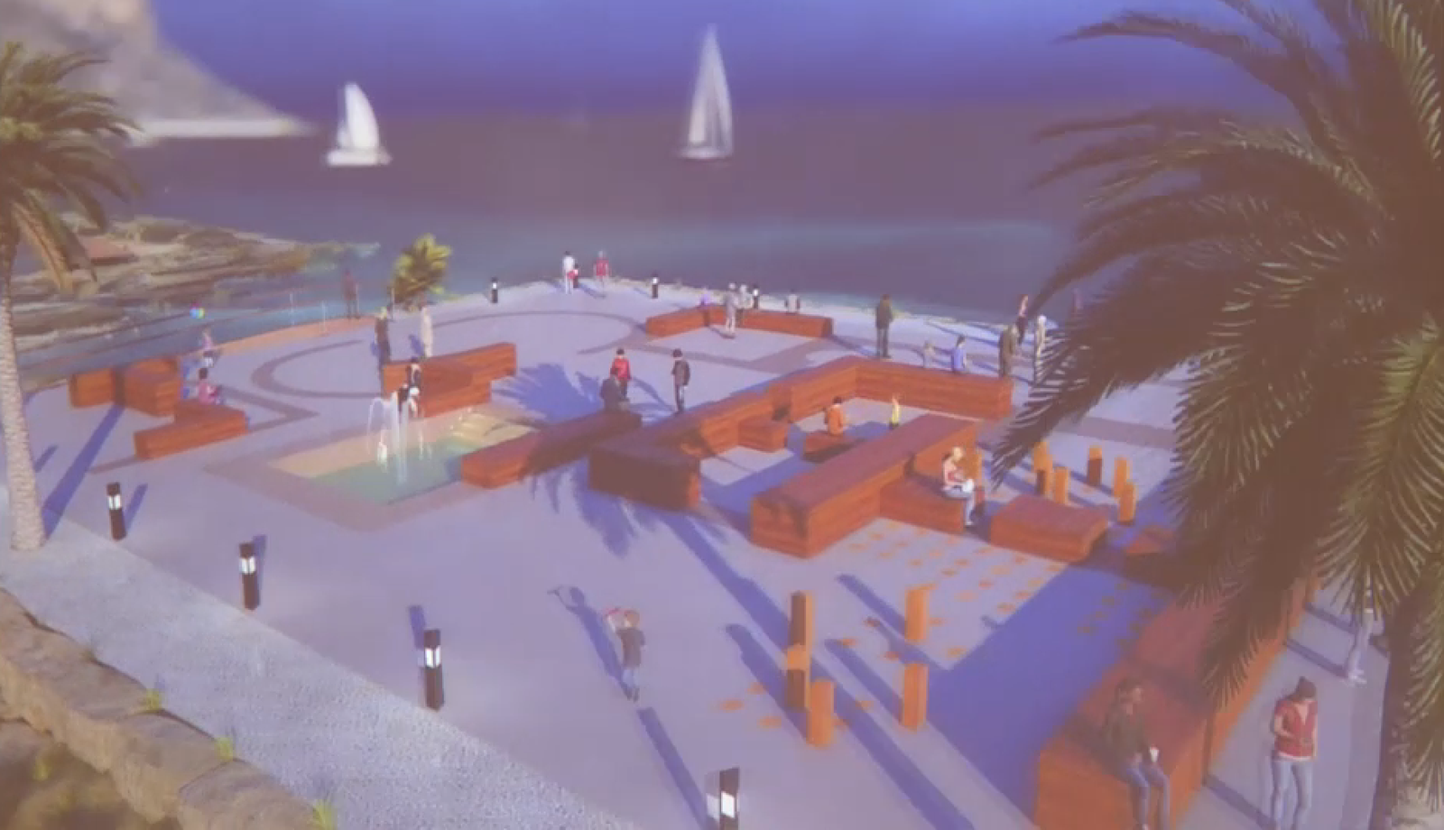 Imatge del projecte del Parc Arqueològic dels Banys de la Reina de Calp (Marina Alta)