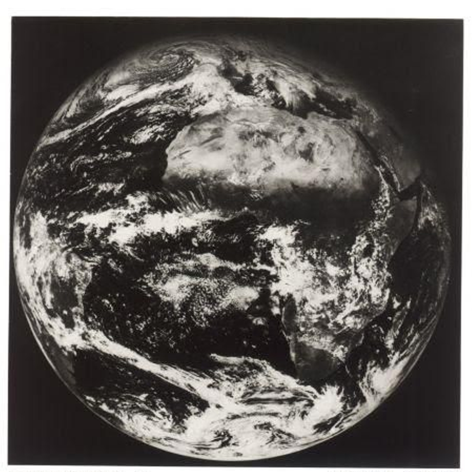 Primera imatge de la Terra d'un satèl·lit de la sèrie Meteosat.