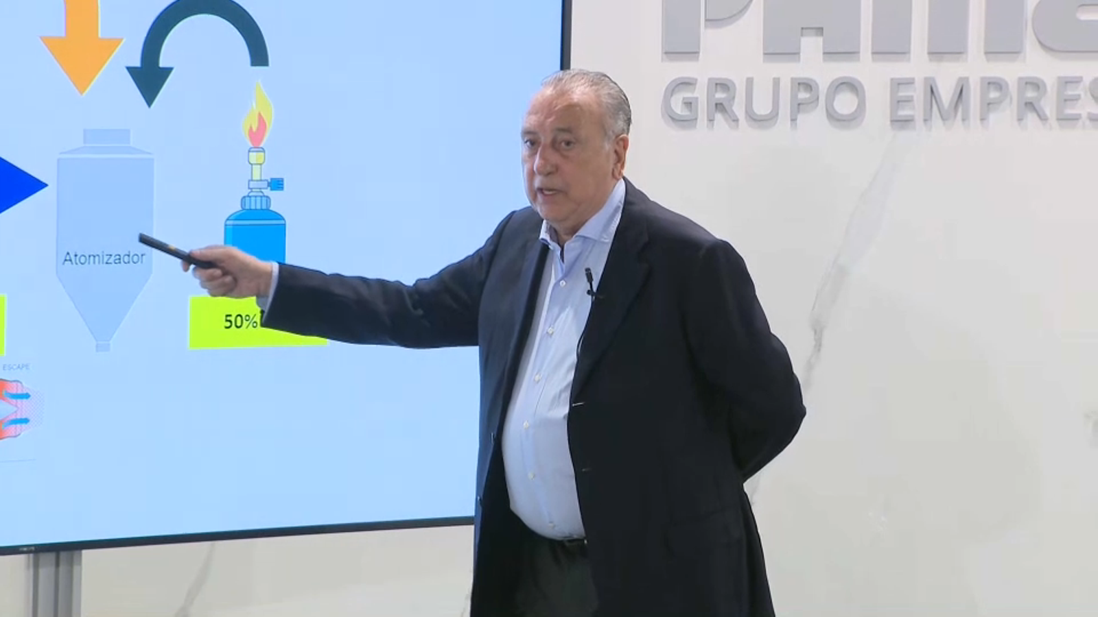 El president de Pamesa, Fernando Roig, aquest dijous El president de Pamesa, Fernando Roig, aquest dijous