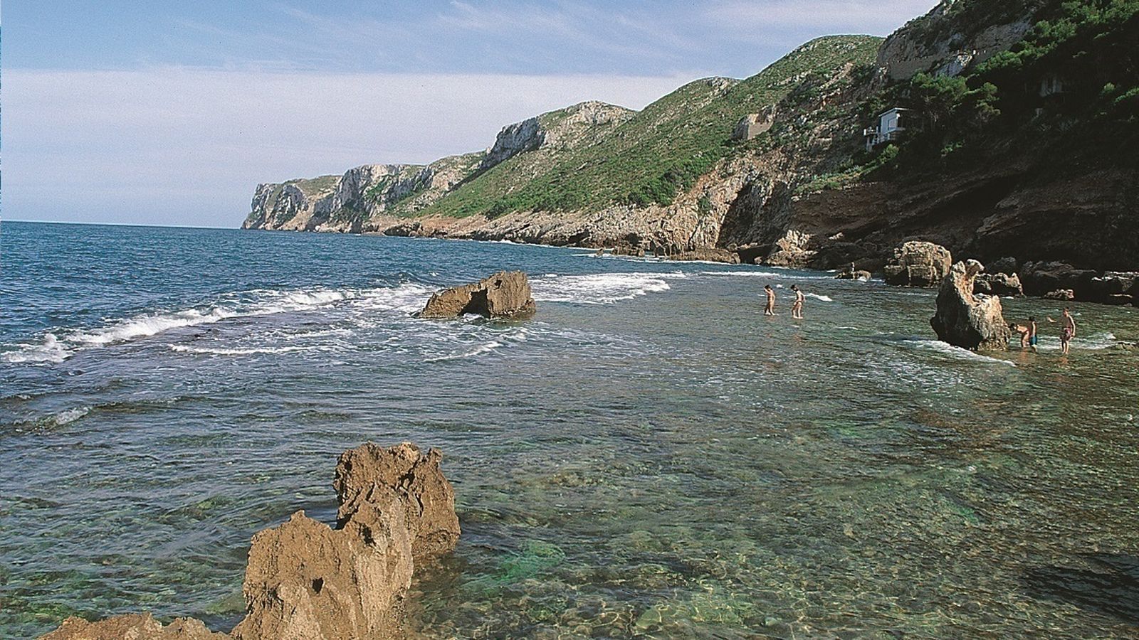 Una de les platges de Dénia, en arxiu