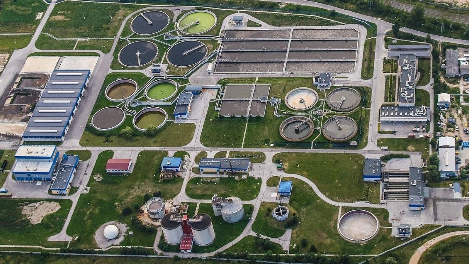 Imatge d'arxiu d'una estació depuradora