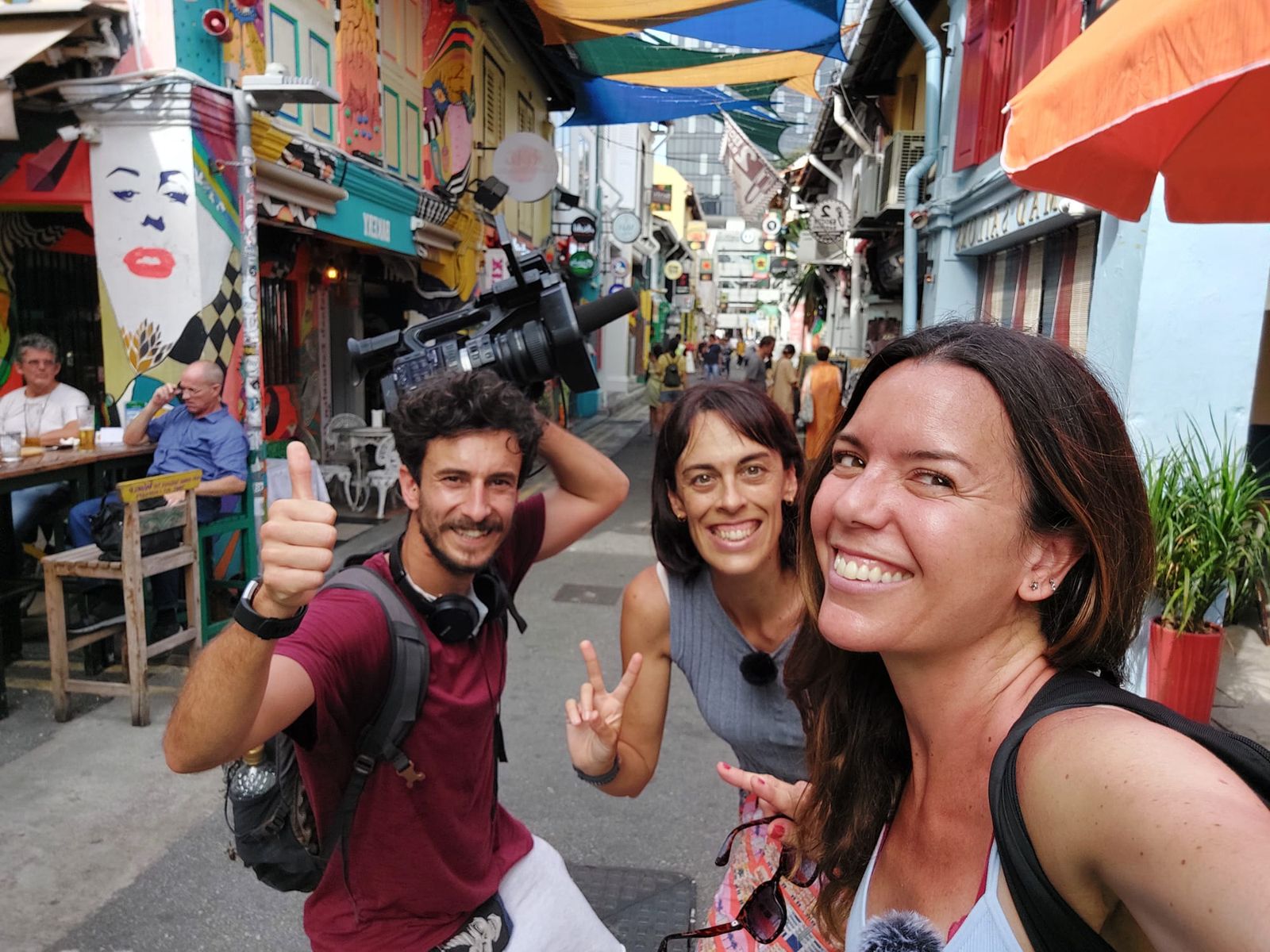 Velia viu des de fa 8 anys a Singapur.