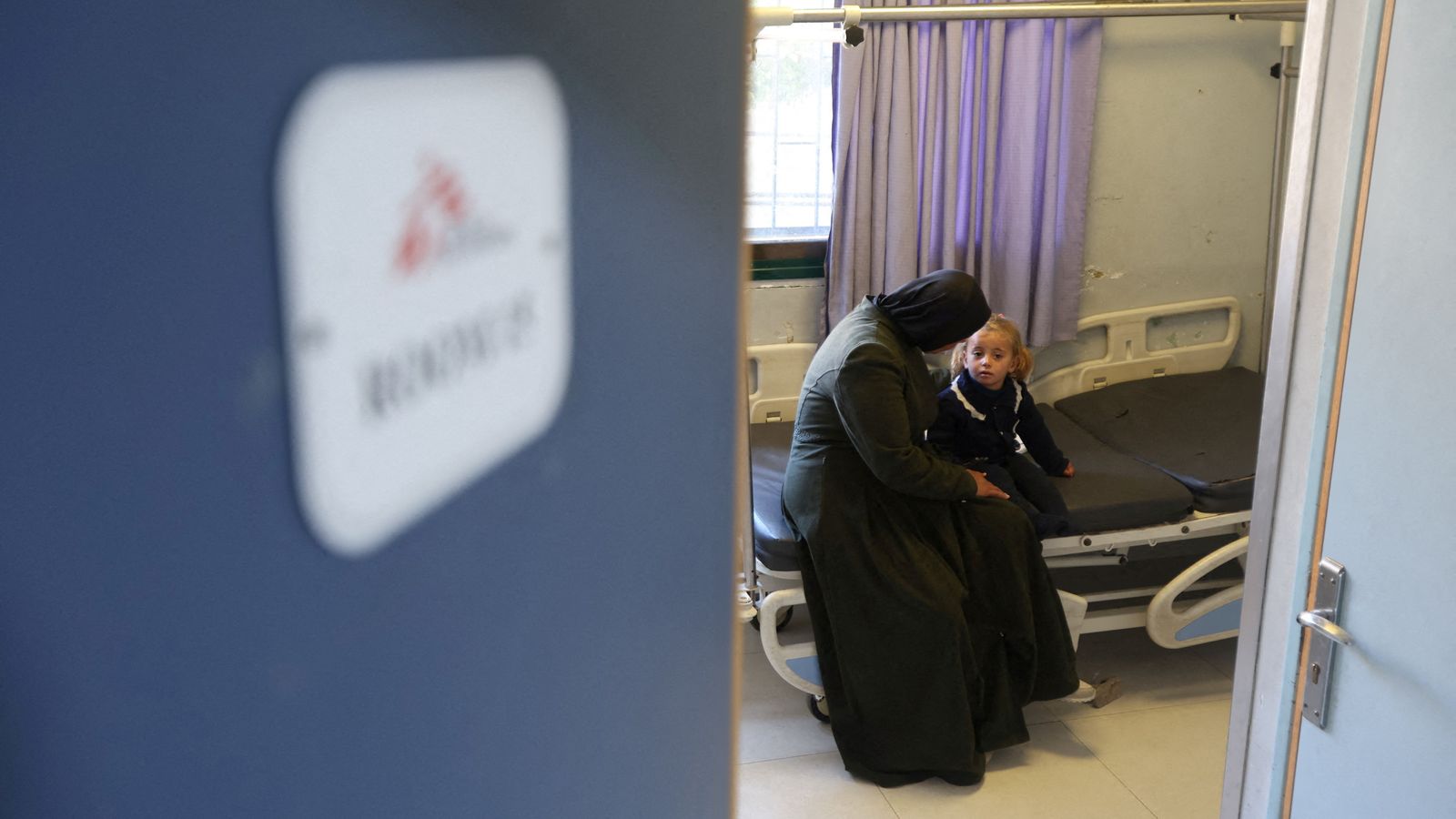 Clínica de Metges Sense Fronteres a Gaza