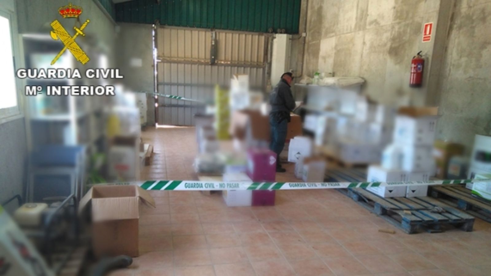 Intervingudes 63 tones de pesticides agrícoles prohibits