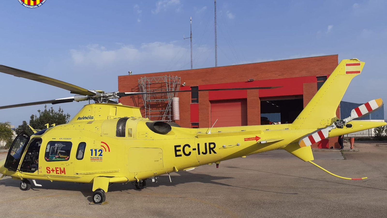 L'helicòpter medicalitzat de GVA