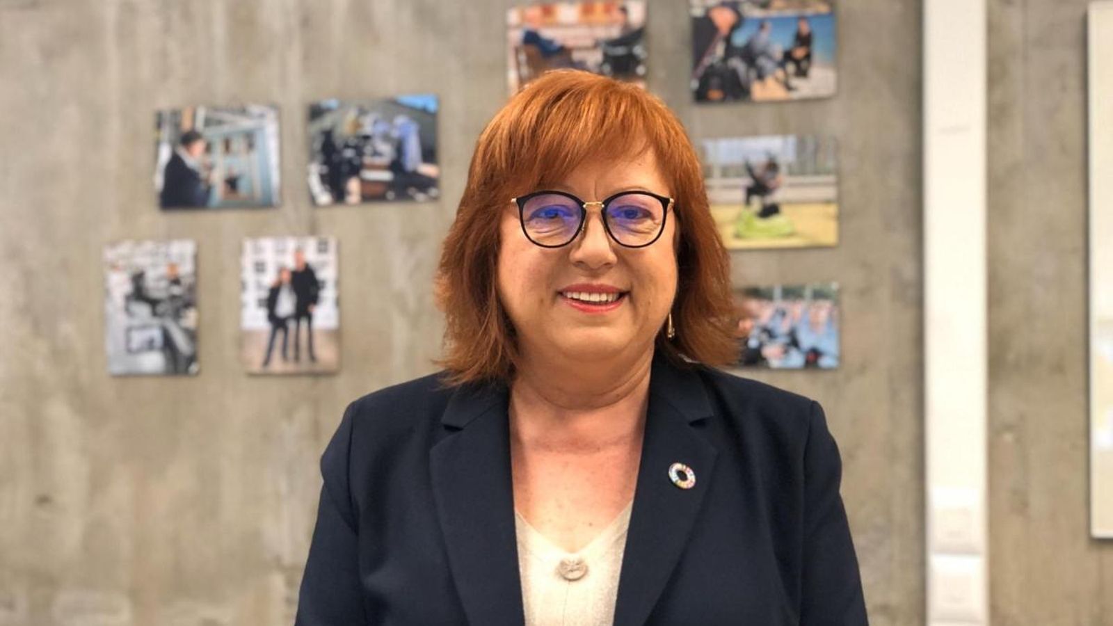 Gloria Calero en 'Les notícies del matí'