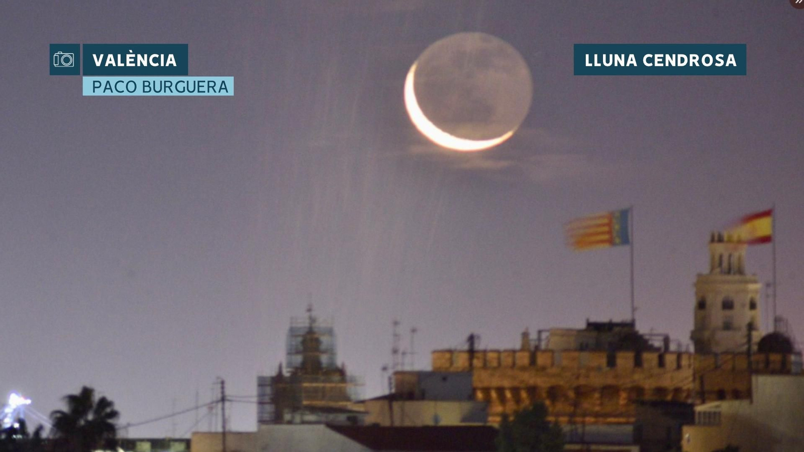 Lluna minvant cendrosa