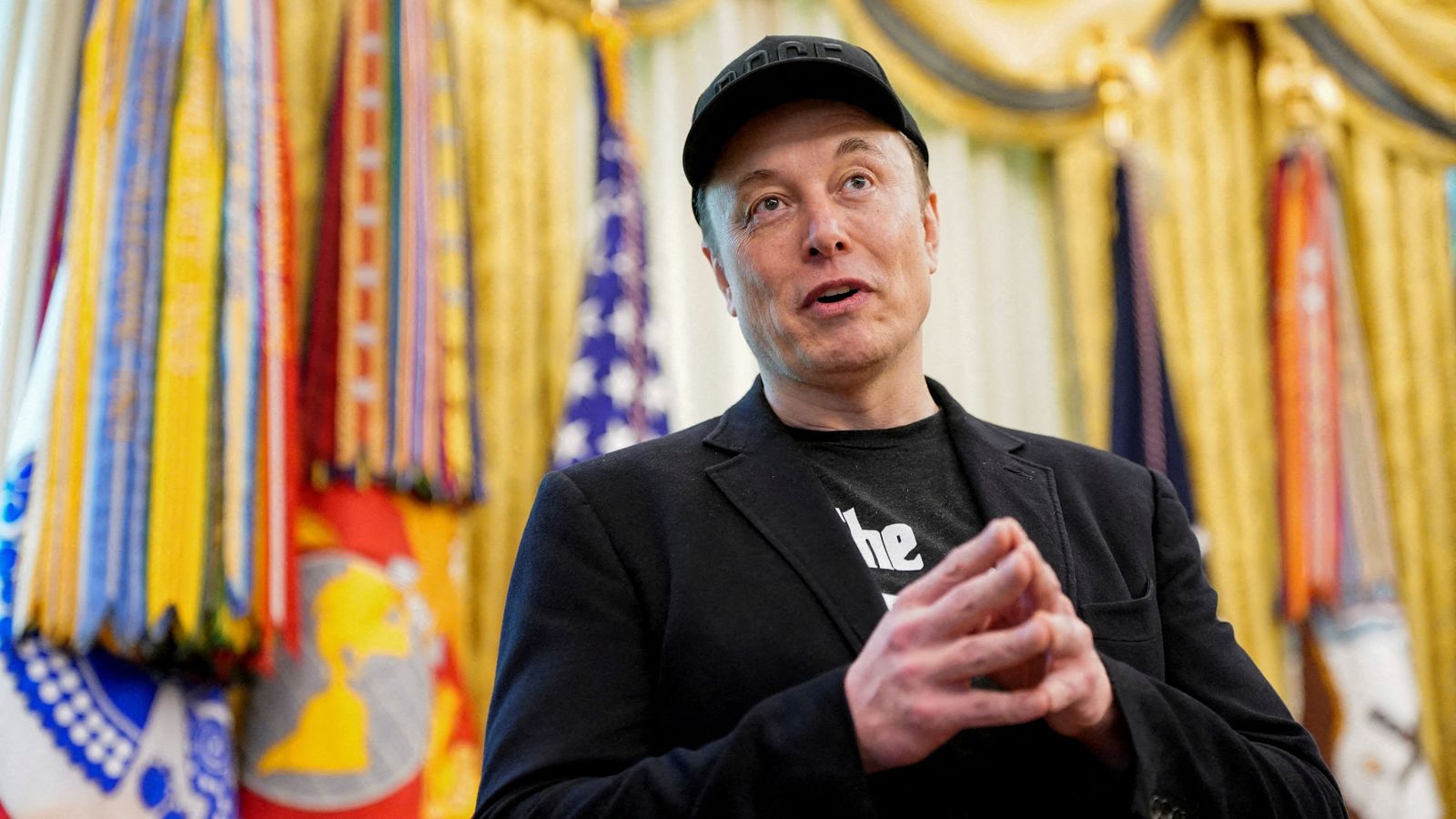 Musk atén una roda de premsa a la Casa Blanca quan encara formava part de l'equip de Trump