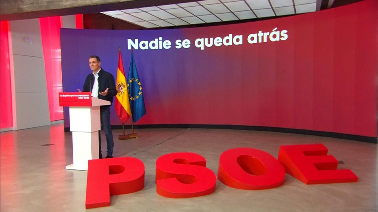 Pedro Sánchez demana precaució i convida a regalar seguretat per Nadal