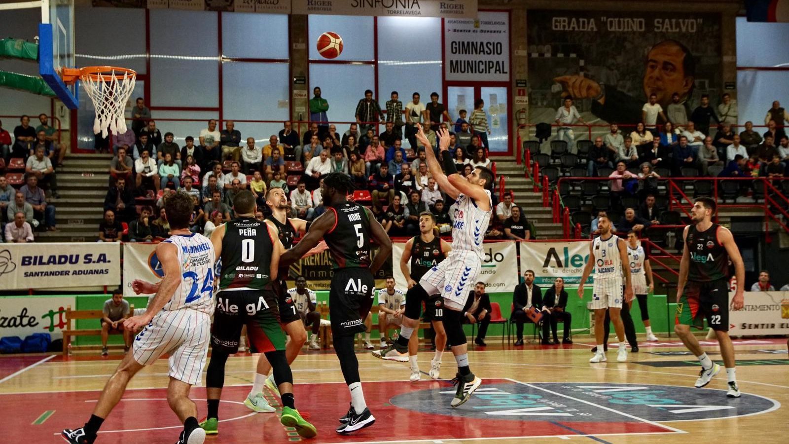 L'HLA Alacant va perdre en la visita a Torrelavega