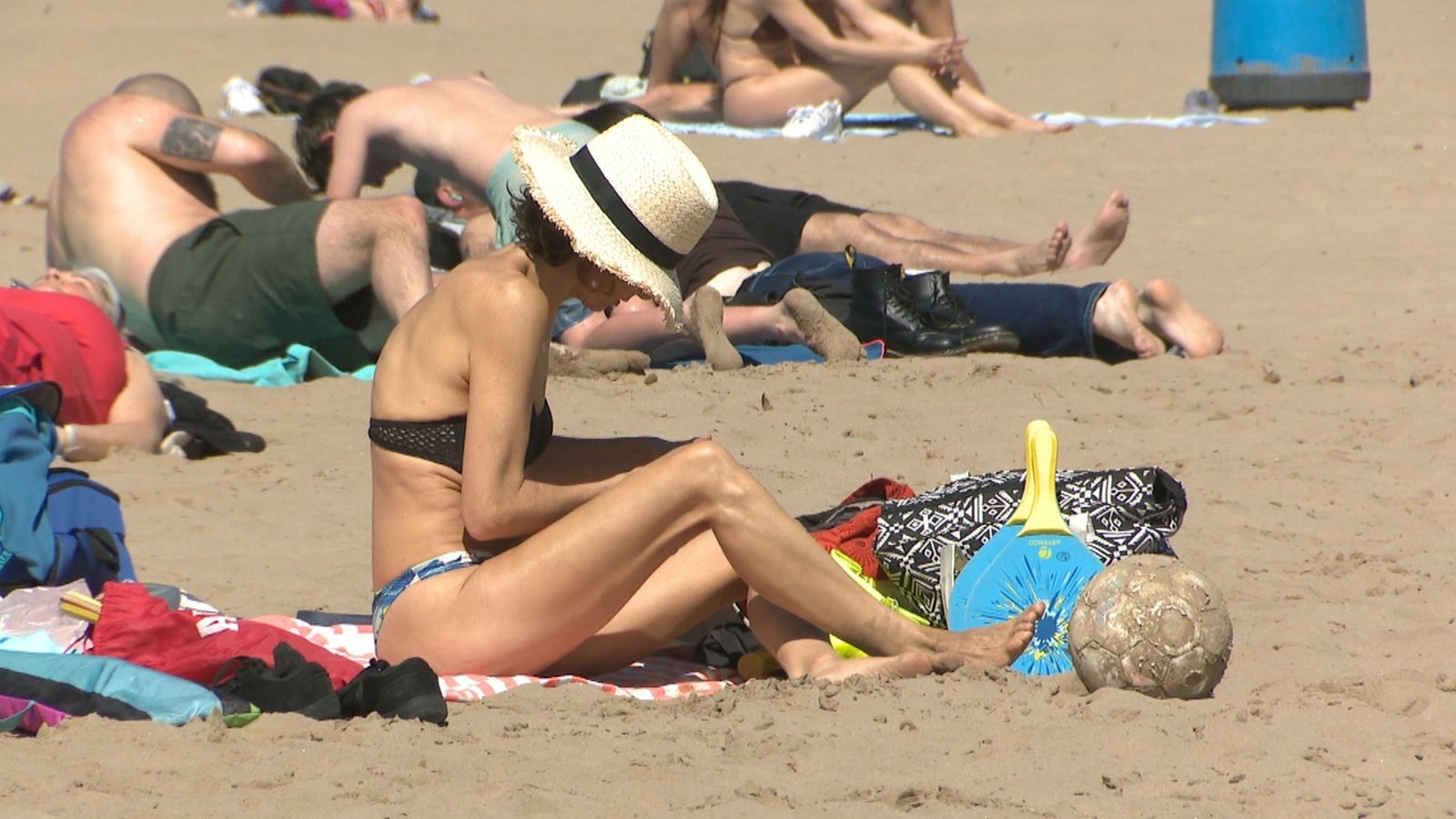 Sol d'estiu, en abril