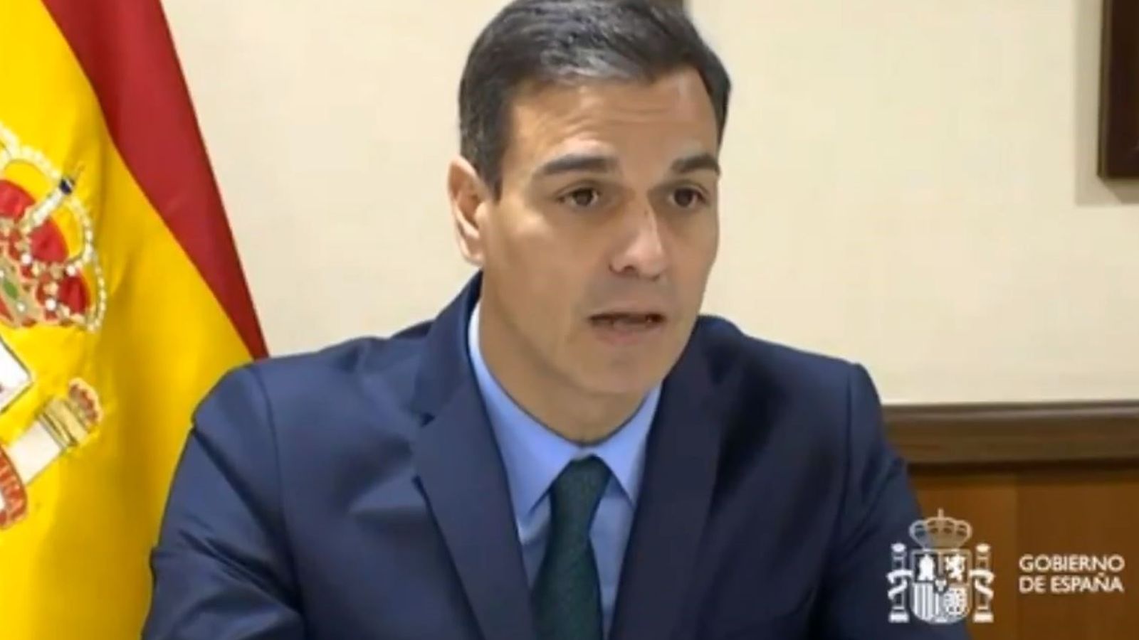 El president del govern espanyol, Pedro Sánchez
