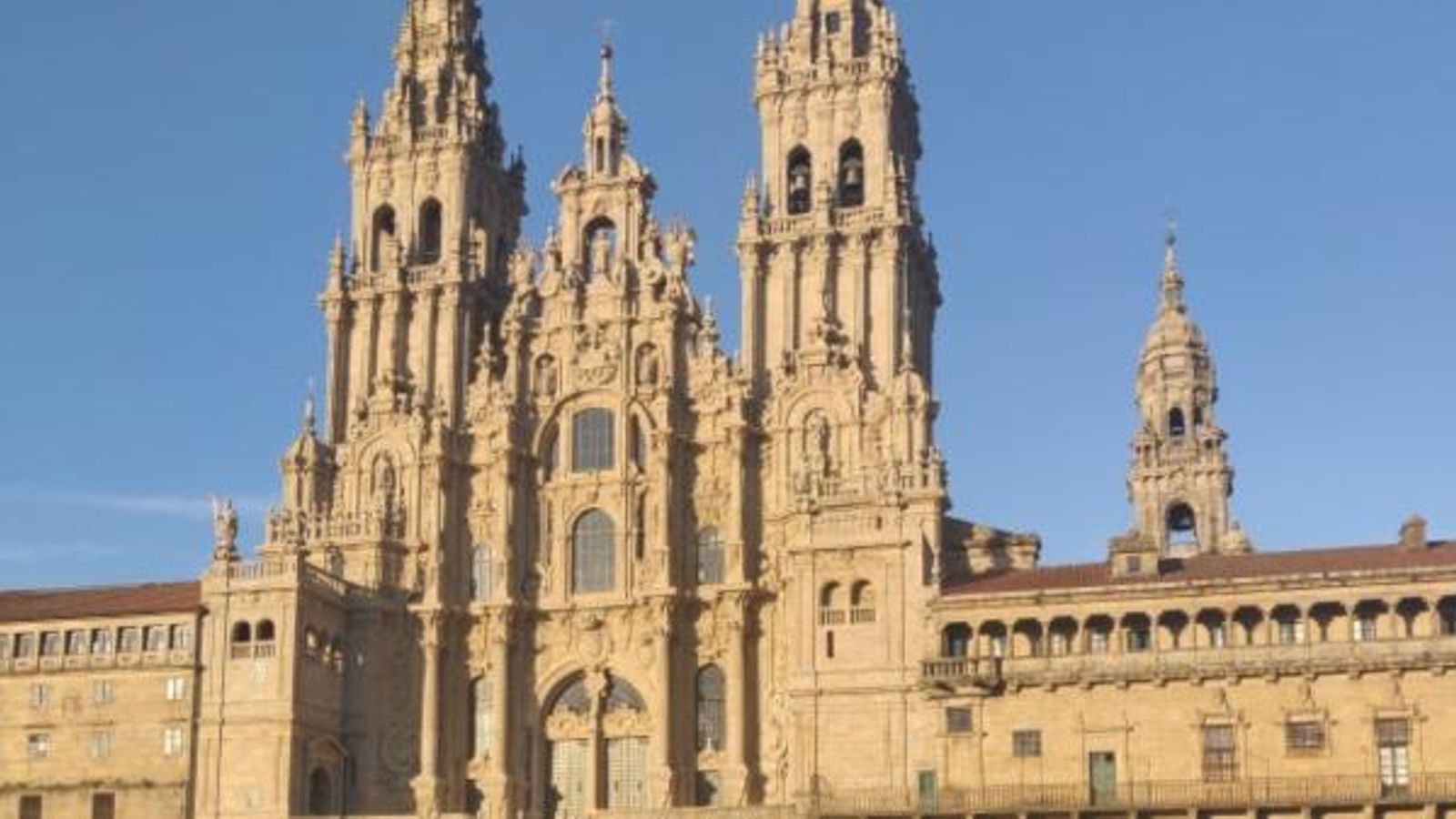 La catedral de Santiago, a la plaça de l’Obradoiro