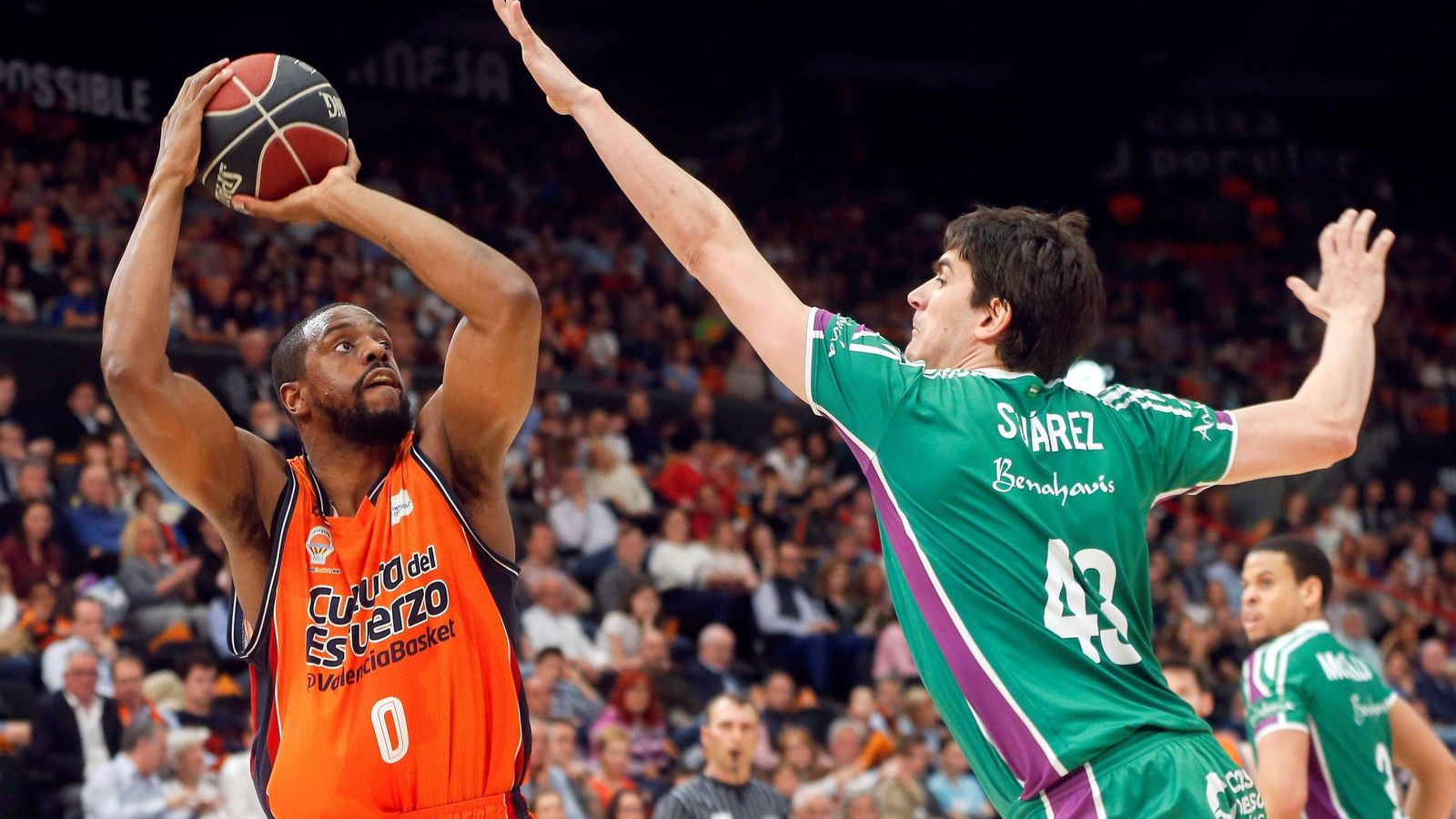 El València ha patit durant bona part del partit.