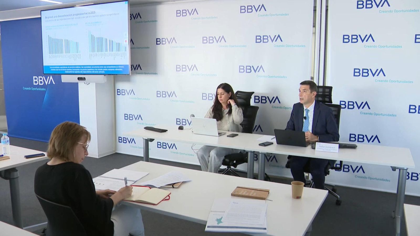 Presentació de l'informe del BBVA este dimecres a València