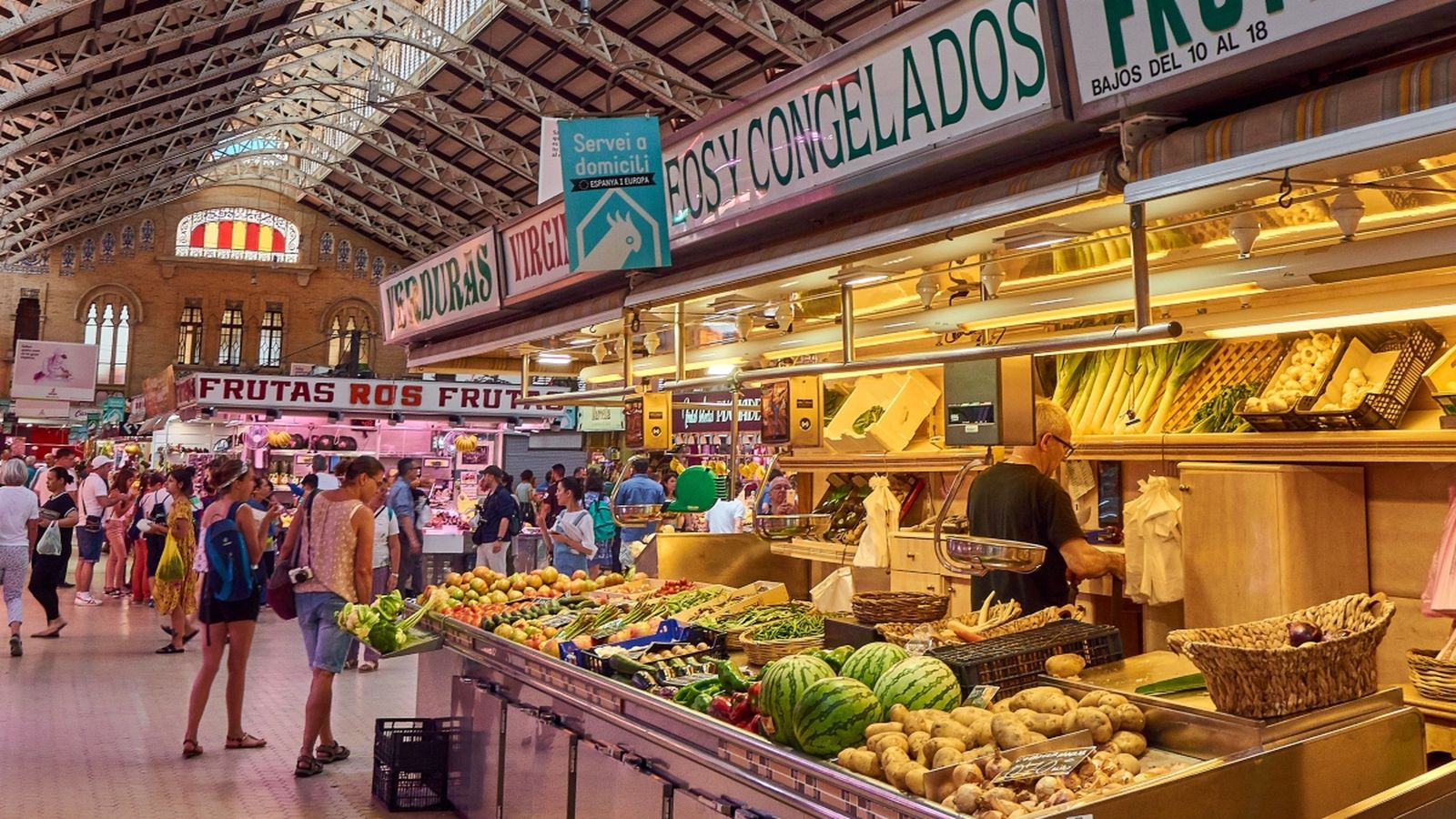 El Mercat Central de València, en una imatge d'arxiu