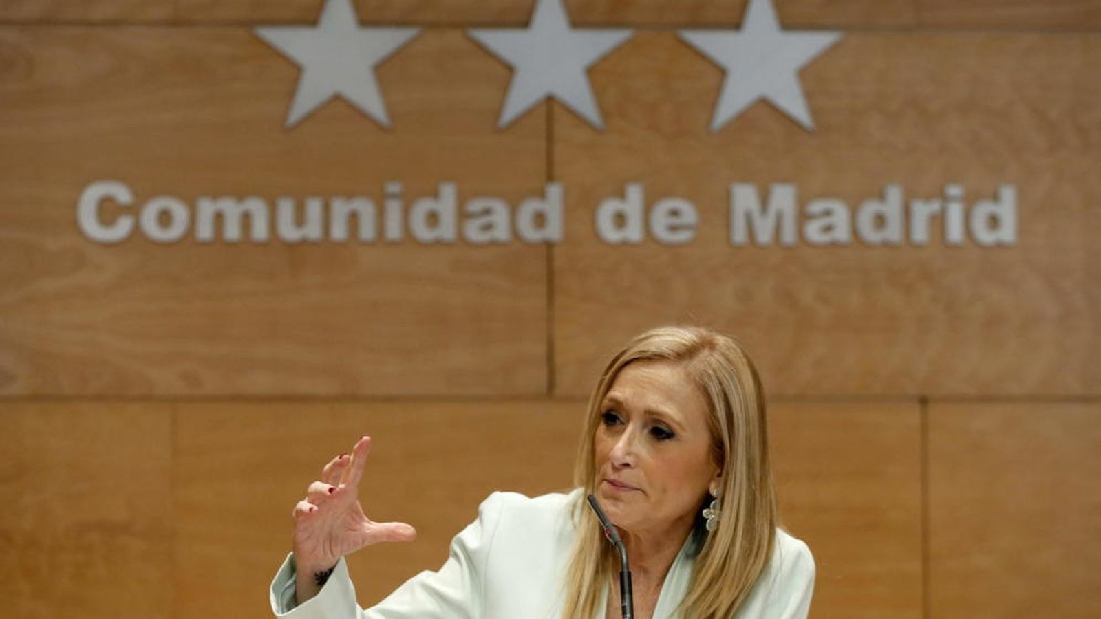 Cristina Cifuentes en una imatge d'arxiu