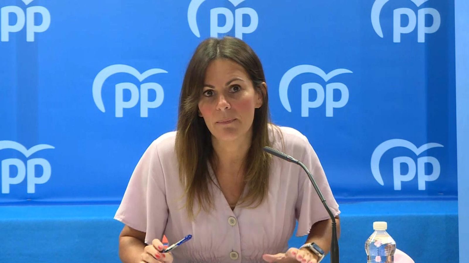 Beatriz Gascó, aquest dijous, en roda de premsa