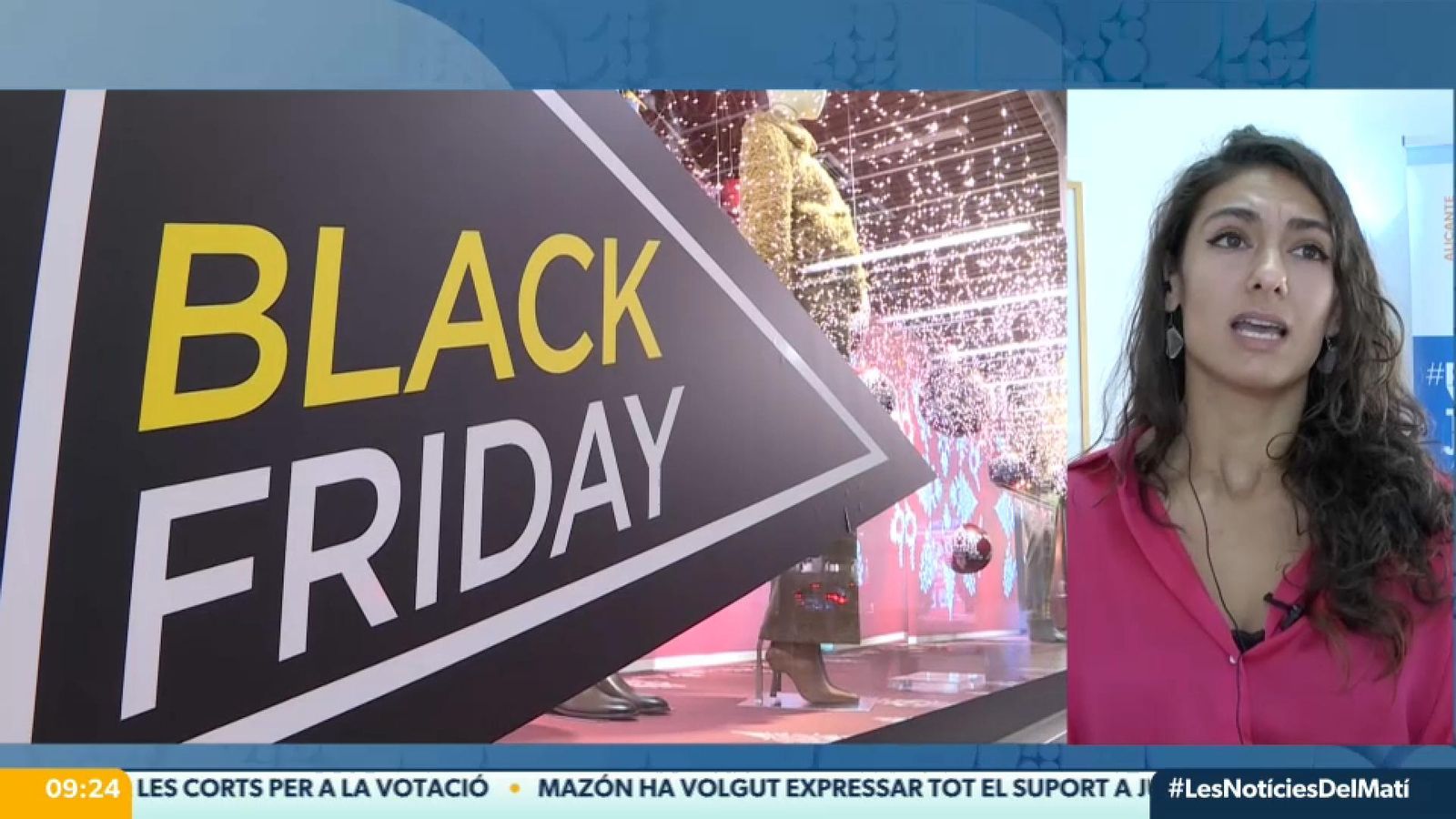 La psicòloga i terapeuta Carolina García, entrevistada este divendres en 'Les notícies del matí'