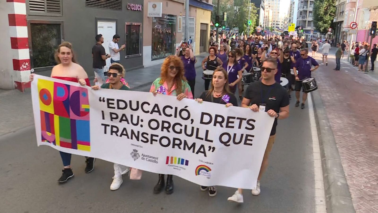 Les reivindicacions del col·lectiu LGTBI han pres els carrers de Castelló de la Plana