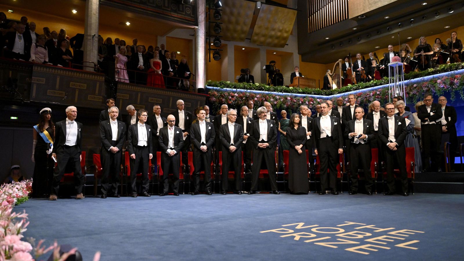 Els guardonats amb els Premis Nobel 2024 a Estocolm, esta vesprada Els guardonats amb els Premis Nobel 2024 a Estocolm, esta vesprada