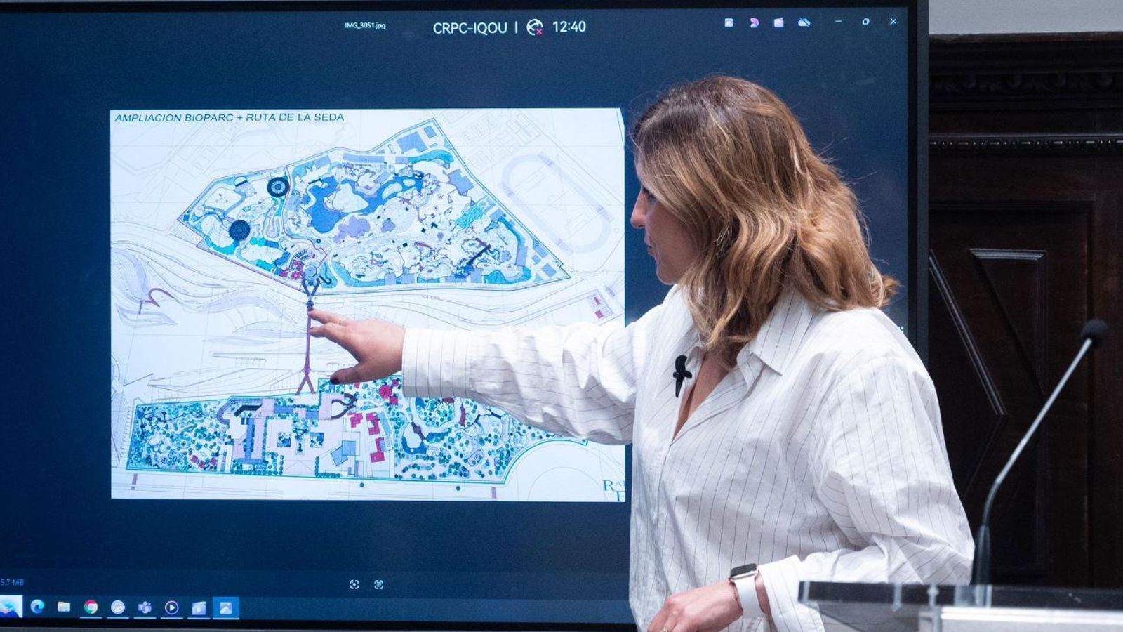 Catalá, este dilluns, durant la presentació del projecte