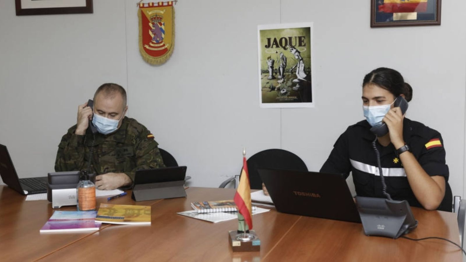 Efectius de la Unitat Militar d'Emergències (UME)