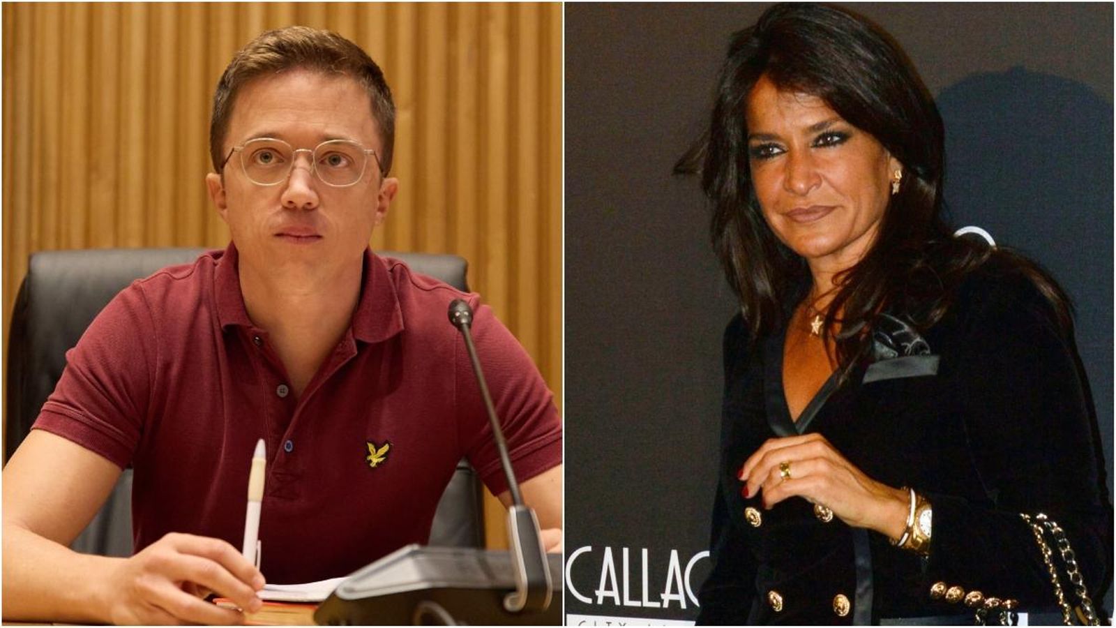 D'esquerra a dreta, l'exdiputat Íñigo Errejón i la col·laboradora televisiva Aída Nízar D'esquerra a dreta, l'exdiputat Íñigo Errejón i la col·laboradora televisiva Aída Nízar