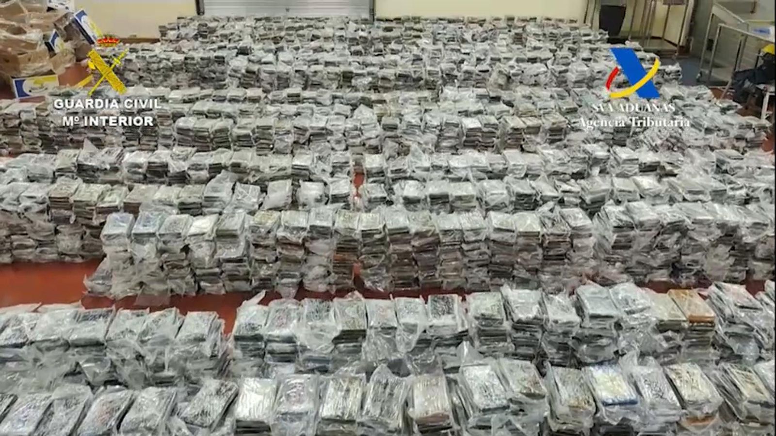 Droga decomisada al port de València per la Guàrdia Civil