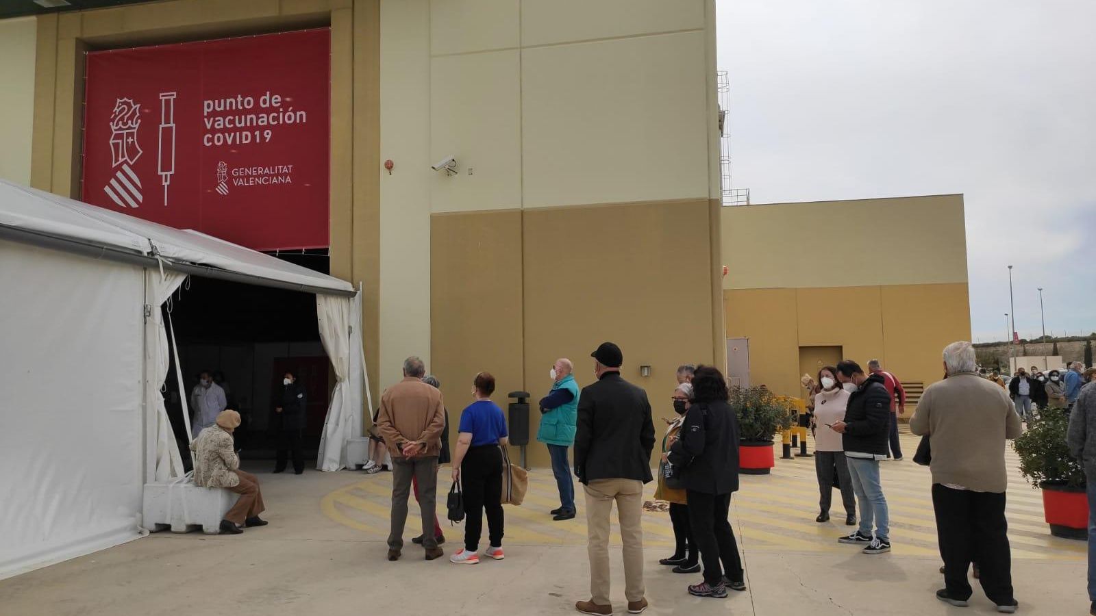 punt de vacunació Covid-19