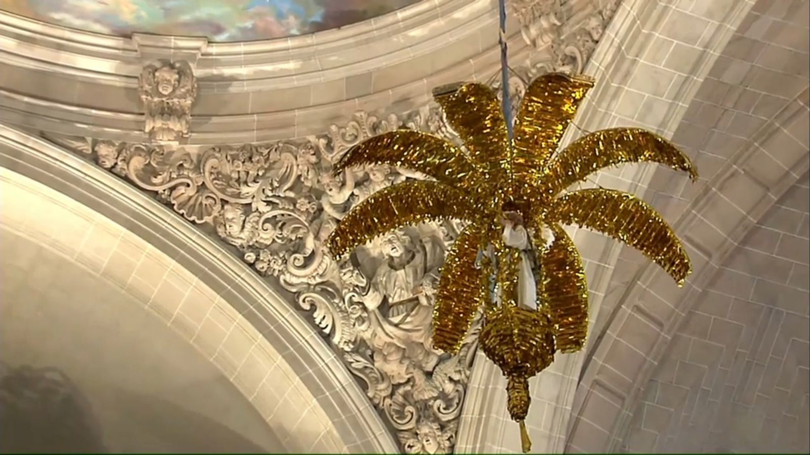 Una de les imatges del Misteri d'Elx