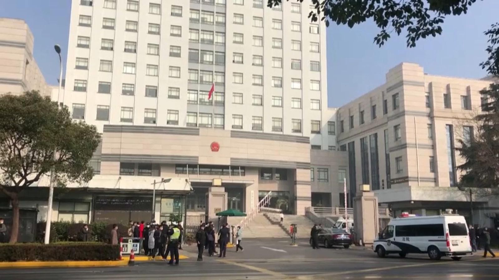 El juí s'ha celebrat aquest dilluns a la Cort Popular de la Nova Àrea de Pudong (Xangai)