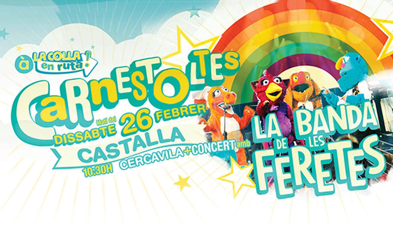 La banda de Les Feretes en concert