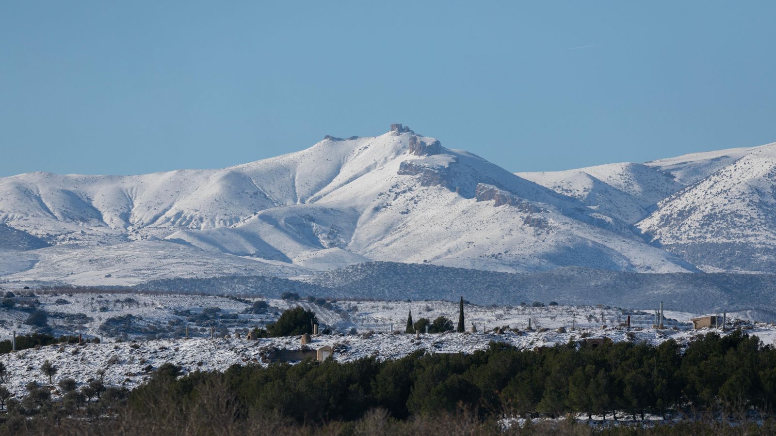 El Parc Natural del Moncayo, en una imatge d'arxiu