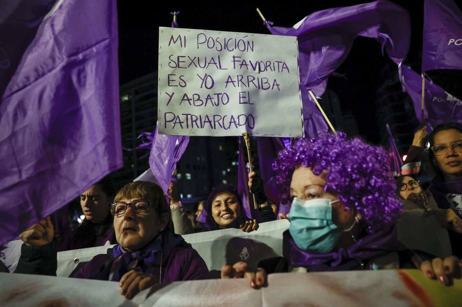 Manifestació contra la violència masclista en València