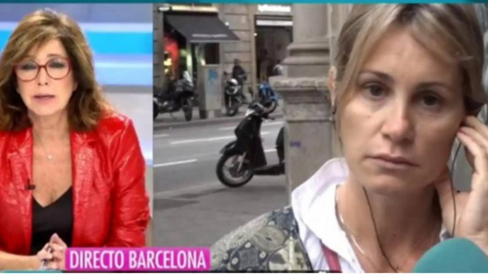 Paula Añó, durant la intervenció en 'El programa de Ana Rosa'