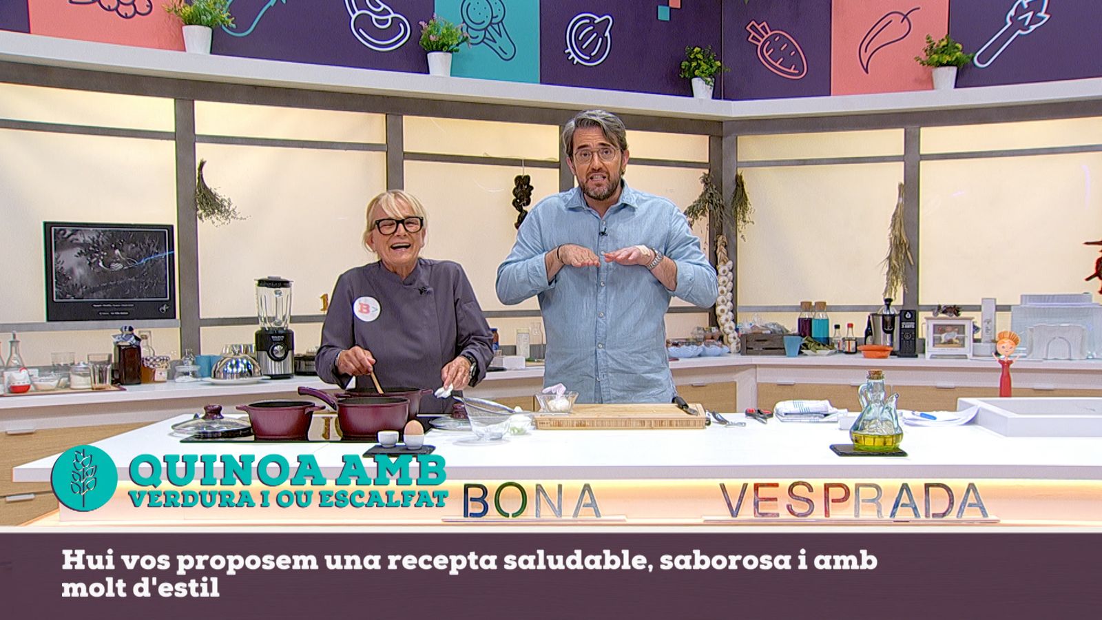 17.06.2021 | Quinoa amb verdura i ou escalfat