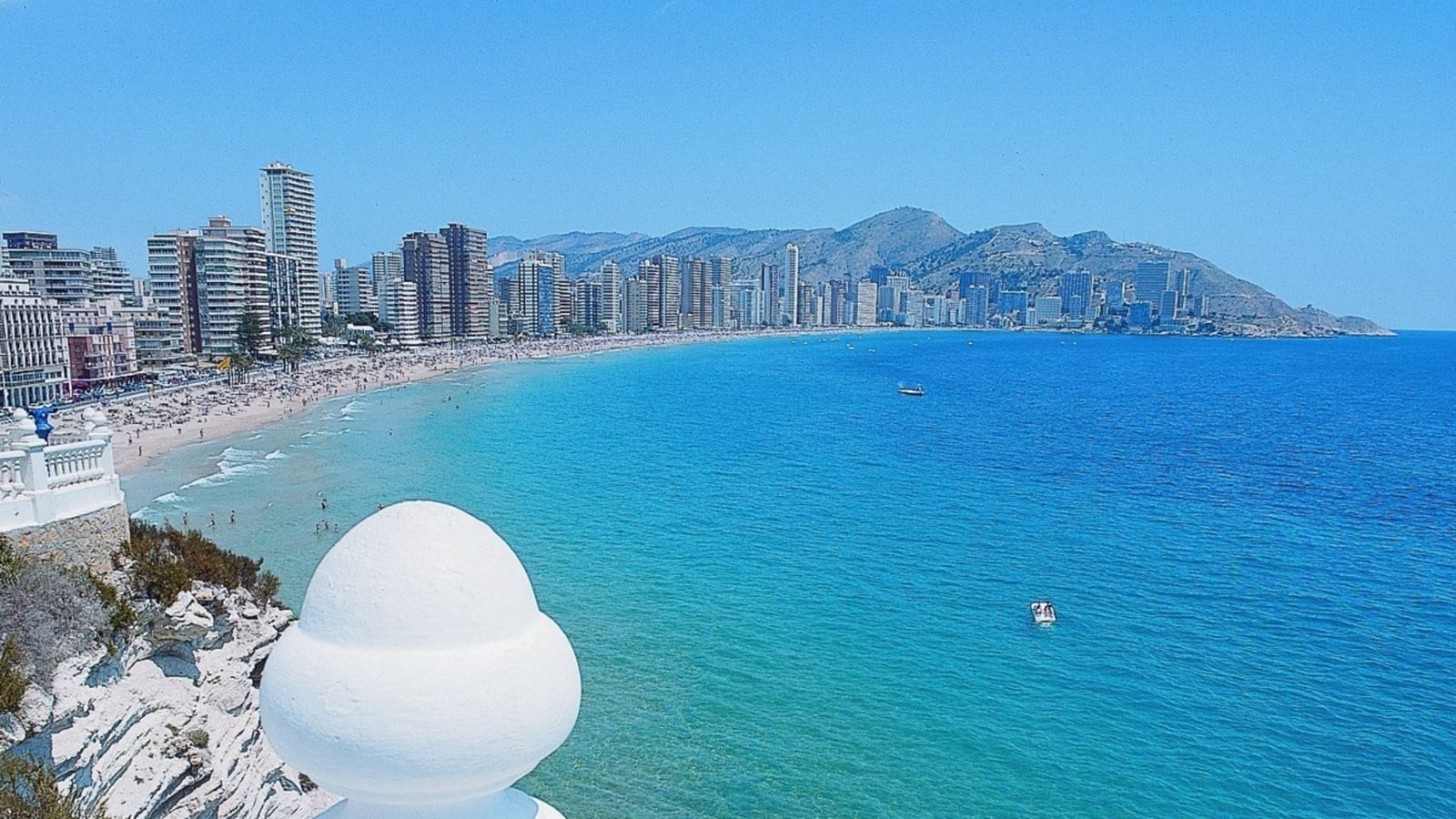 Vistes de Benidorm, en una imatge d’arxiu