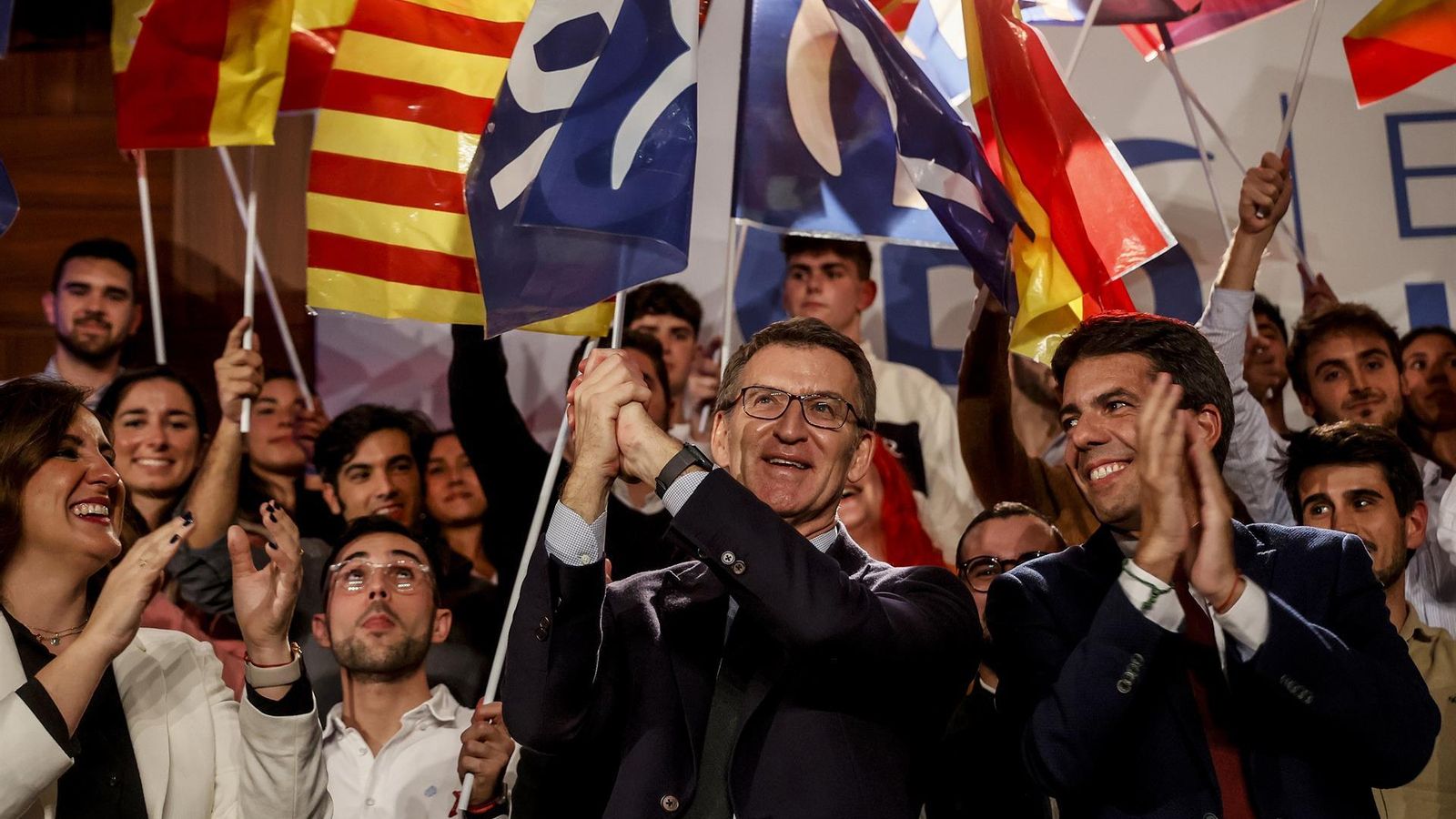 Feijóo i Mazón, aquest divendres, a València