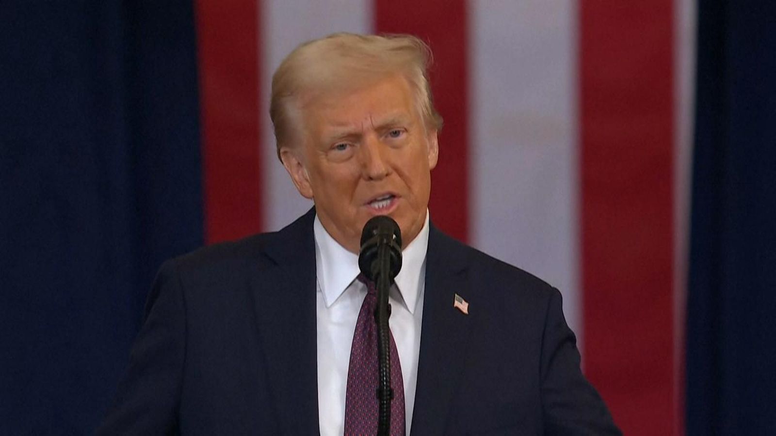 Els anuncis del Trump en el discurs d'investidura