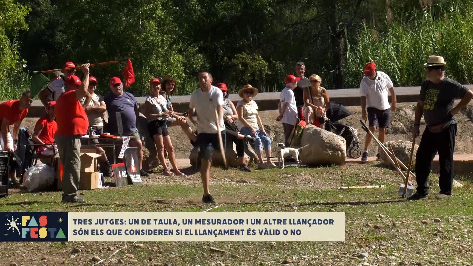 Llançament de rabiosa a Arañuel