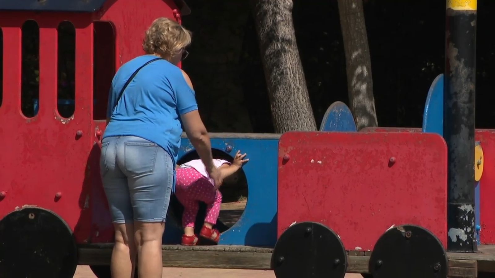 Imatge d'arxiu d'un parc infantil