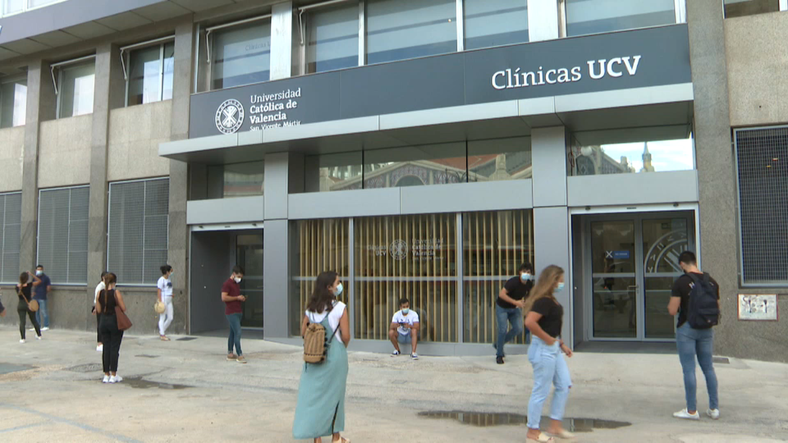 Imatge d'una facultat de la Universitat Catòlica de València