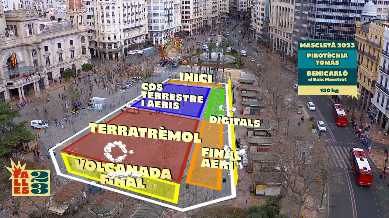 11.03.2023 | Especial Falles: Prèvia de la mascletà.